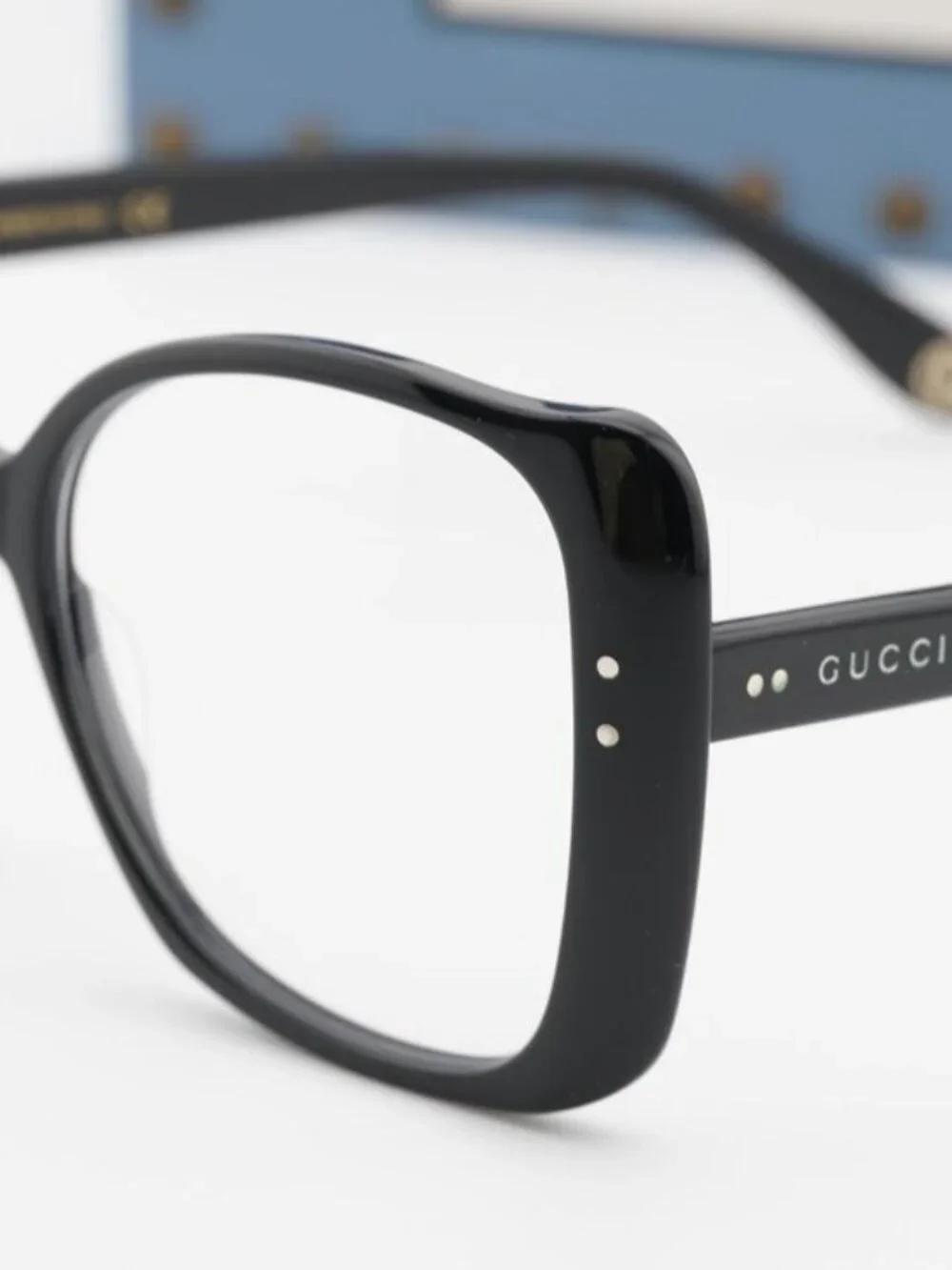 Gucci GG0473O 001 Butterfly Eyeglasses 55mm - Black